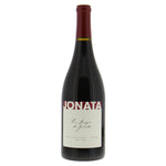 Jonata La Sangre de Jonata Red Wine bottle with red and white label